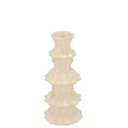 Keramik Vase Maysa Vivo creme 08x08x17cm