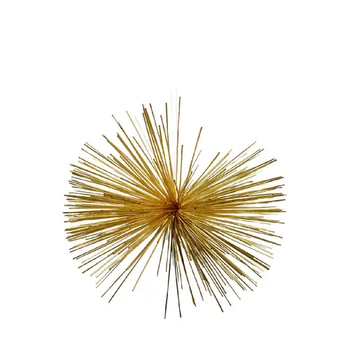 Hänger Stern gold D30cm 