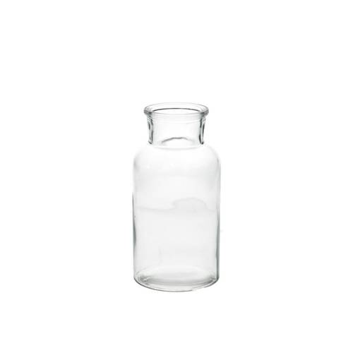 Glas Vase Apotheke D08cm H16cm