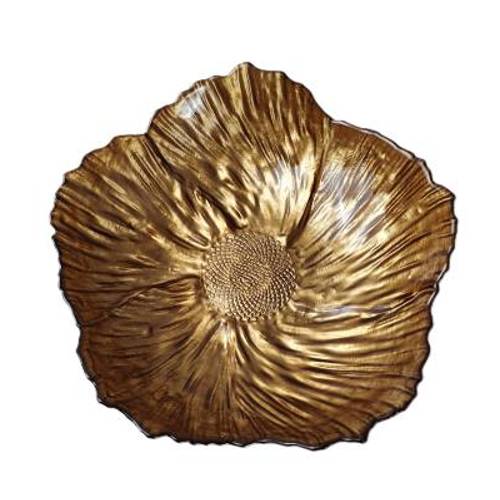 Keramik Schale Rania kupfer D25cm H07cm