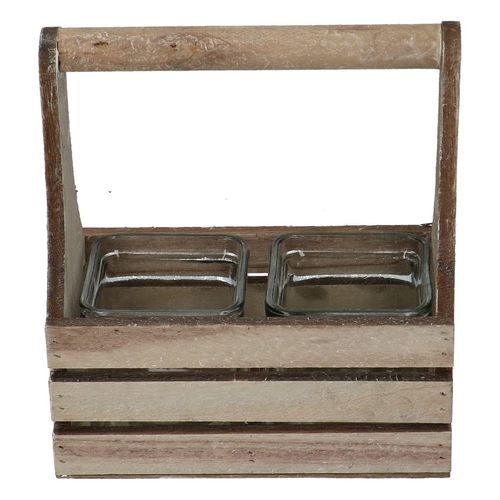 Glas Kubel+henkel 2glas D7.5cm H7.5cm