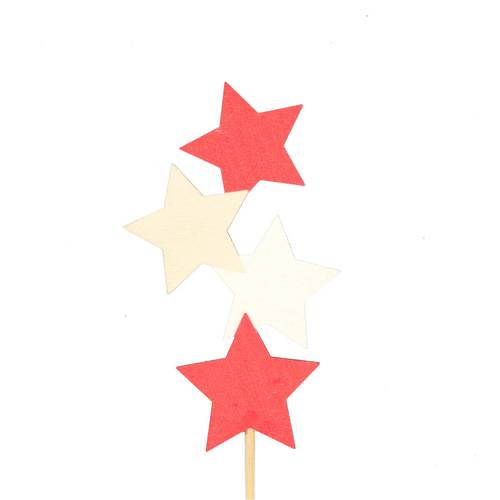 Stern auf Stab L10cm 06x10cm