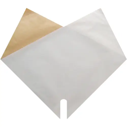 Tüte Kraft Double weiss 35x35cm x50