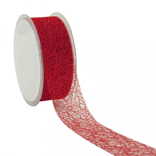 Band Bienenwabe rot 38mm 20m