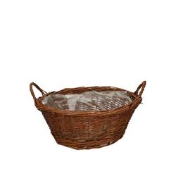 Korb Weide Natur D30cm H10cm