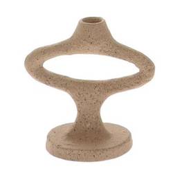 Kerzenständer Norr braun D15cm H16cm