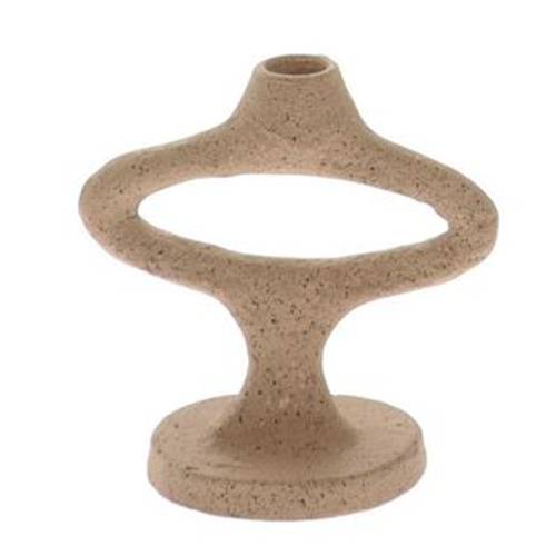 Kerzenständer Norr braun D15cm H16cm