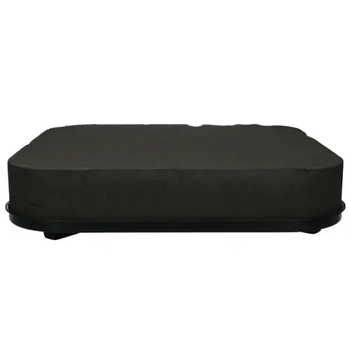 Kissen 40cm Viereck schwarz Oasis® Eychenne
