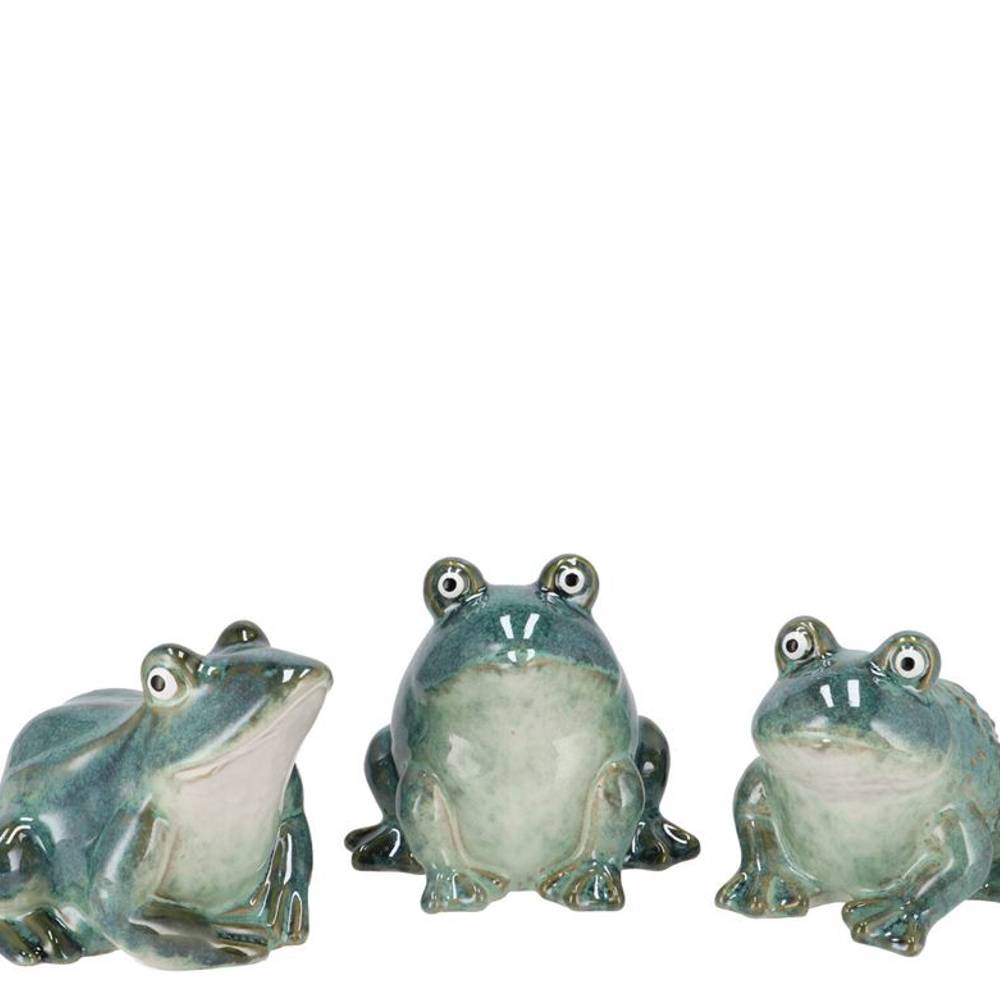 Frosch Zoe grün 12x11x12cm