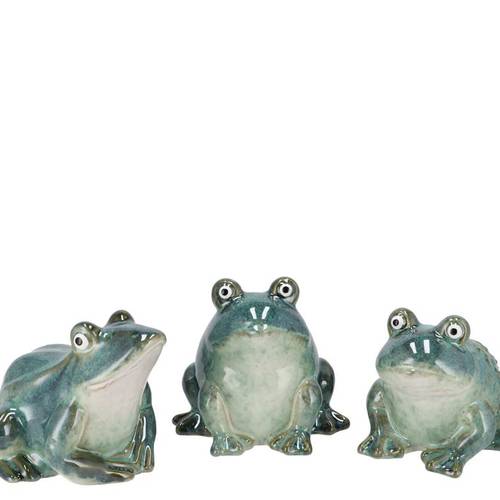 Frosch Zoe grün 12x11x12cm