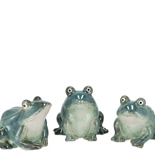 Frosch Zoe grün 12x11x12cm