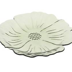 Glas Teller Tivoli grün D24.5cm