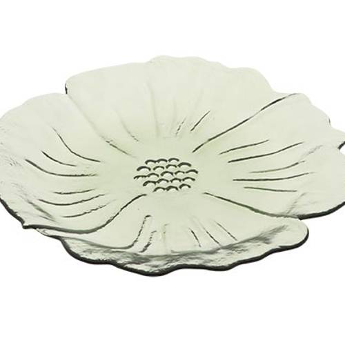 Glas Teller Tivoli grün D24.5cm