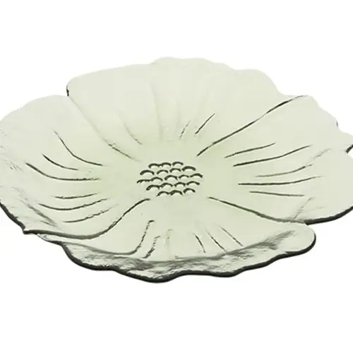 Glas Teller Tivoli grün D24.5cm