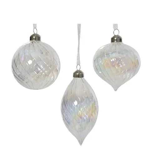 Kugel Deko Glas mix D08cm