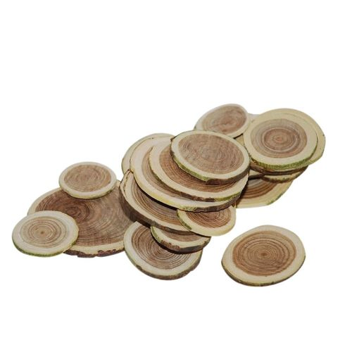 Trocken Holzscheibe 2-4cm 250g