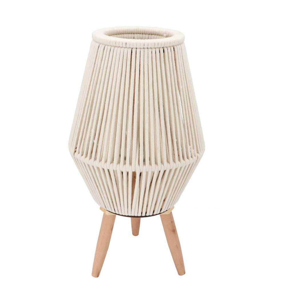 Laterne Cruz auf Ständer weiss 16x26x50cm