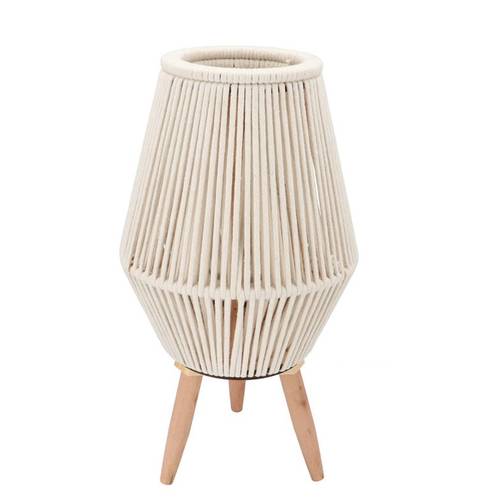 Laterne Cruz auf Ständer weiss 16x26x50cm