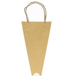 Tasche Rosen braun 23x08x42cm