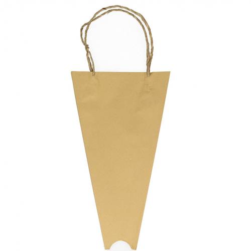 Tasche Rosen braun 23x08x42cm