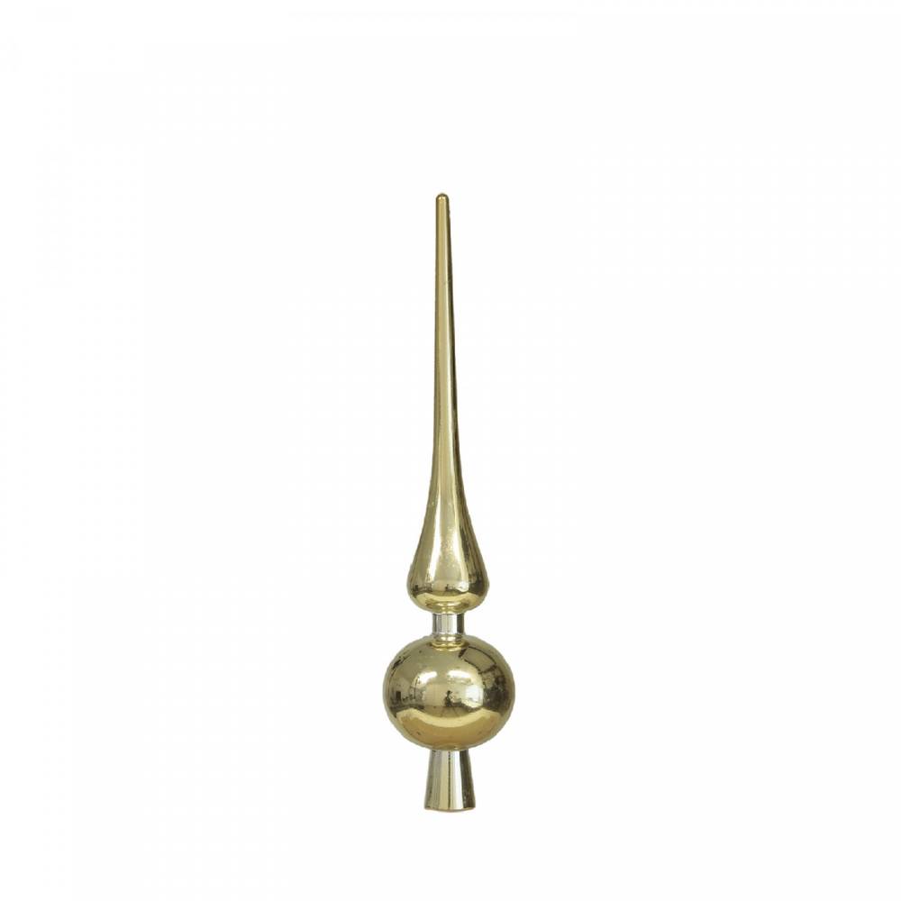 Deko Spitze Plastik gold 28cm