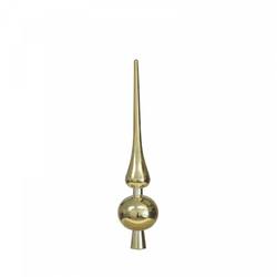 Deko Spitze Plastik gold 28cm