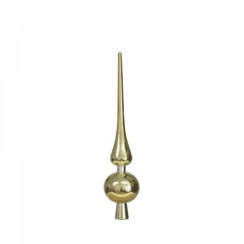 Deko Spitze Plastik gold 28cm
