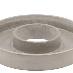 Beton Übertopf Ring grau 30x05cm
