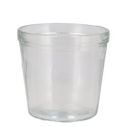 Glas Übertopf Pottz D14cm H15 cm
