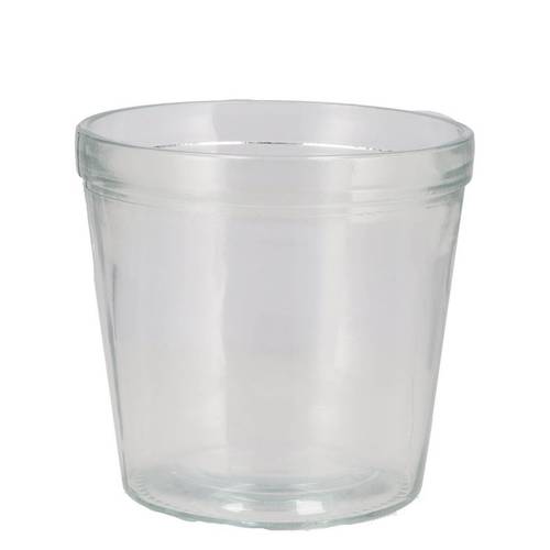 Glas Übertopf Pottz D14cm H15 cm