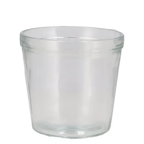 Glas Übertopf Pottz D14cm H15 cm