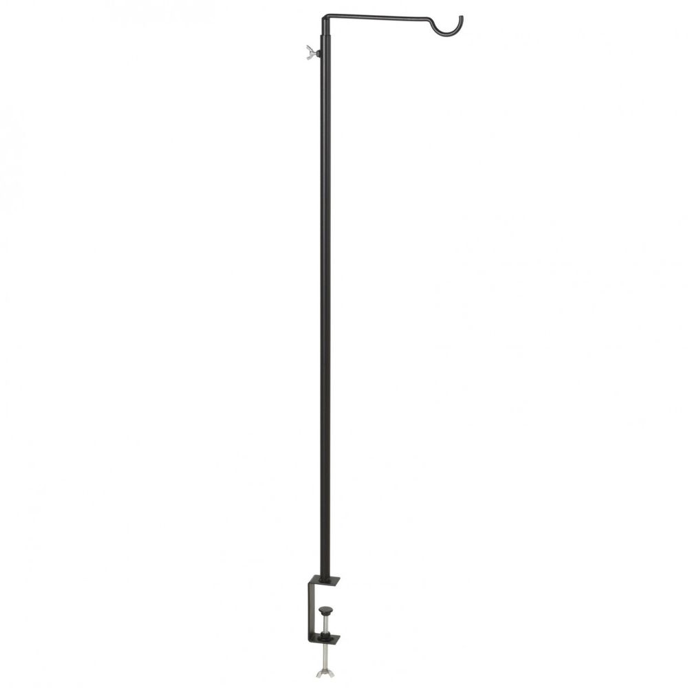 Homedeco Tischhaken schwarz 20x90cm