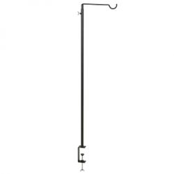 Homedeco Tischhaken schwarz 20x90cm