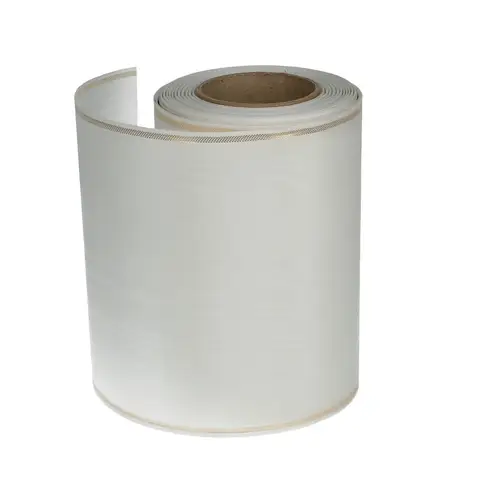 Kranzband Moire weiss 150mm 25m