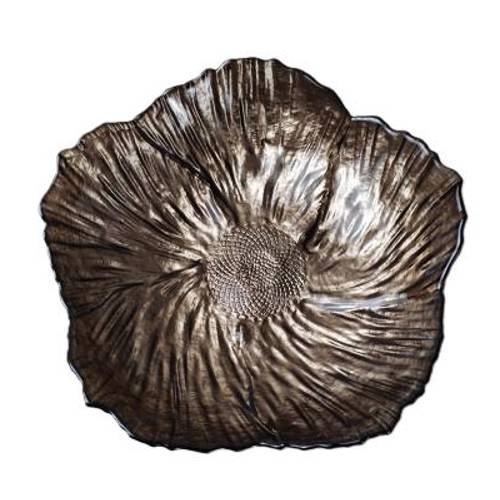 Keramik Schale Rania braun D25cm H07cm