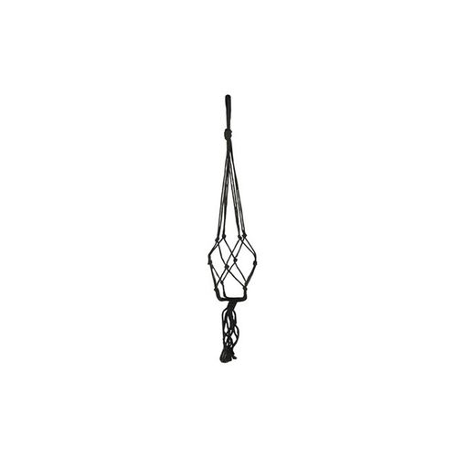 Topfhänger Seil schwarz L70cm