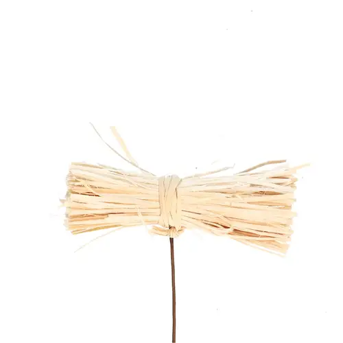 Trocken Holzrolle auf Stab Zweige L10cm 09x03cm