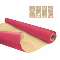 Papier Rolle Eco 80cm wasserb. rosa 25m
