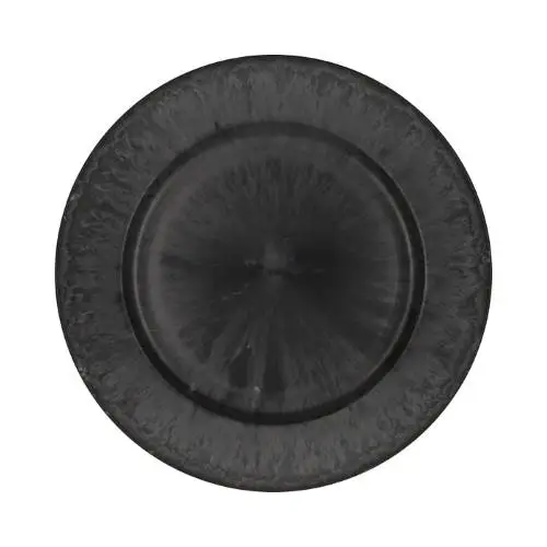 Melamine Teller grau D33cm H02cm