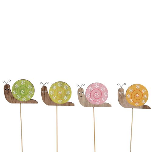 Deko/Stab 20cm Schnecke 8cm