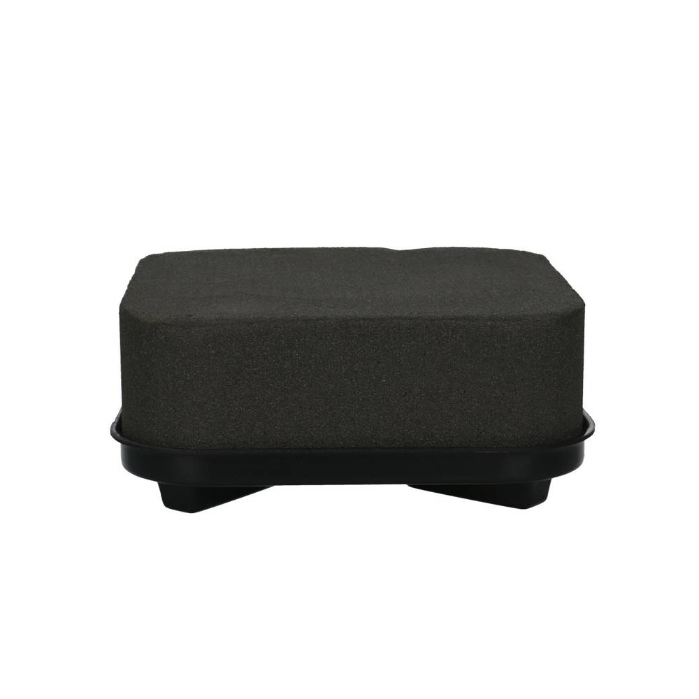 Kissen 20cm Viereck schwarz Oasis® Eychenne
