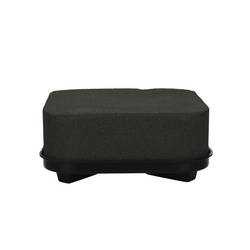 Kissen 20cm Viereck schwarz Oasis® Eychenne