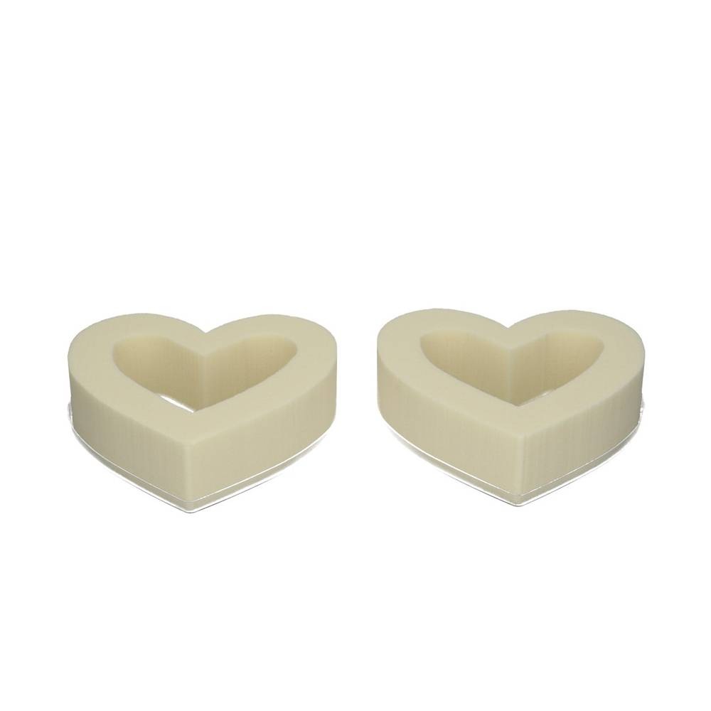 Farbe Herz Offen creme D18cm Oasis®