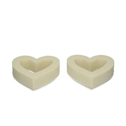 Farbe Herz Offen creme D18cm Oasis®
