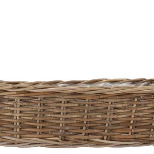 Korb Rattan Kuboo Balkon Behälter 50x15x17cm