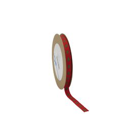 Band Tannenbaum rot 10mm 15m
