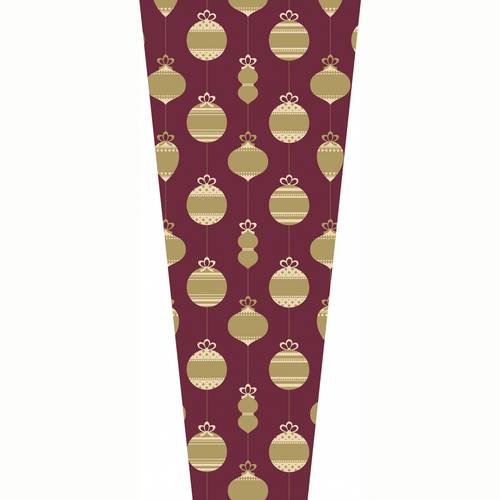 Tüte Bright bordeaux 75x32x17.5cm x50  