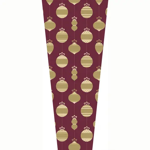 Tüte Bright bordeaux 75x32x17.5cm x50  