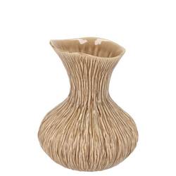 Keramik Vase Mirre sand 14x14x18cm