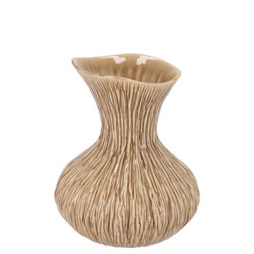 Keramik Vase Mirre sand 14x14x18cm